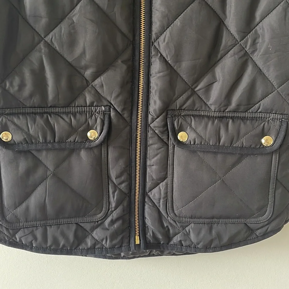 Jcrew black excursion vest S